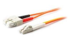 ADD-MODE-SCLC5-3 - Add-on This Is A 3m Lc (male) To Sc (male) Orange Duplex Riser-rated Fiber Mode Conditi - Add-on