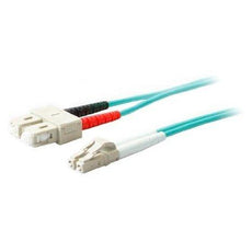 ADD-SC-LC-20M5OM3 - Add-on This Is A 20m Lc (male) To Sc (male) Aqua Duplex Riser-rated Fiber Patch Cable. - Add-on