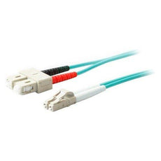 ADD-SC-LC-2M5OM3 - Add-on This Is A 2m Lc (male) To Sc (male) Aqua Duplex Riser-rated Fiber Patch Cable. A - Add-on