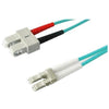 ADD-SC-LC-3M5OM3 - Add-on This Is A 3m Lc (male) To Sc (male) Aqua Duplex Riser-rated Fiber Patch Cable. A - Add-on