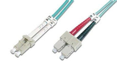 ADD-SC-LC-3M5OM4 - Add-on This Is A 3m Lc (male) To Sc (male) Aqua Duplex Riser-rated Fiber Patch Cable. A - Add-on