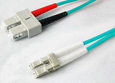 ADD-SC-LC-7M5OM3 - Add-on This Is A 7m Lc (male) To Sc (male) Aqua Duplex Riser-rated Fiber Patch Cable. A - Add-on