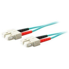 ADD-SC-SC-10M5OM3 - Add-on This Is A 10m Sc (male) To Sc (male) Aqua Duplex Riser-rated Fiber Patch Cable. - Add-on