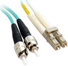 ADD-ST-LC-1M5OM4 - Add-on This Is A 1m Lc (male) To St (male) Aqua Duplex Riser-rated Fiber Patch Cable. A - Add-on