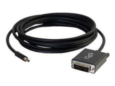 54334 - C2g 3ft Mini Displayport Male To Single Link Dvi-d Male Adapter Cable - Black - C2g