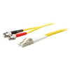 ADD-ST-LC-20M9SMF - Add-on Addon 20m Lc (male) To St (male) Os2 Straight Yellow Duplex Fiber Ofnr (riser-ra - Add-on