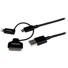 LTADUB1MB - Startech Charge Or Sync A Micro Usb, Iphone, Ipod Or Ipad Device Using A Single Cable - C - Startech
