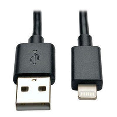 M100-10N-BK - Tripp Lite 10in Lightning Usb/sync Charge Cable For Apple Iphone / Ipad Black 10 In - Tripp Lite