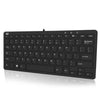 AKB-510HB - Adesso Slimtouch 11.25 Inch Wide Mini Multimedia Keyboard With 2 Usb Hubs ,sciss - Adesso