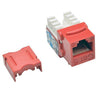 N238-025-RD - Tripp Lite Cat6/cat5e 110 Style Punch Down Keystone Jack - Red, 25-pack - Tripp Lite