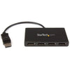 MSTDP124DP - Startech 4-port Displayport Multi-monitor Adapter Drives 4x 1080p 60hz Dp Displays To Ext - Startech