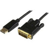 DP2DVI2MM3 - Startech Eliminate Clutter By Connecting Your Pc Directly To The Monitor Using This Short - Startech