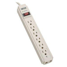 TLP604TEL - Tripp Lite Surge Protector Power Strip 120v 6 Outlet Rj11 4feet  Cord 790 Joule - Tripp Lite