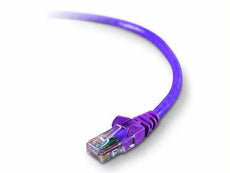 A3L791-03-PUR-S - Belkin International Inc Patch Cable - Rj-45 (m) - Rj-45 (m) - 3 Ft - Utp - ( Cat 5e ) - Purple - Belkin International Inc