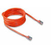 A3L791-03-ORG - Belkin International Inc 3ft Cat5e Patch Cable, Utp, Orange Pvc Jacket, 24awg, T568b, 50 Micron, Gold Pla - Belkin International Inc