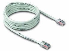 A3L791-15-WHT - Belkin International Inc 15ft Cat5e Patch Cable, Utp, White Pvc Jacket, 24awg, T568b, 50 Micron, Gold Pla - Belkin International Inc