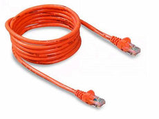 A3L791-06-ORG-S - Belkin International Inc 6ft Cat5e Snagless Patch Cable, Utp, Orange Pvc Jacket, 24awg, T568b, 50 Micron, - Belkin International Inc