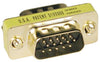 P158-000 - Tripp Lite Compact / Slimline Gold Vga Video Gender Changer Connector M/m - Tripp Lite