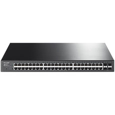 TP-Link T1600G-52PS JetStream 48-Port Gigabit Smart PoE+ Switch with 4 SFP Slots NEW