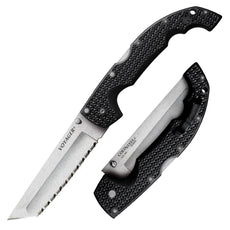 Voyager X-lg. Tanto Point Serrated Edge-