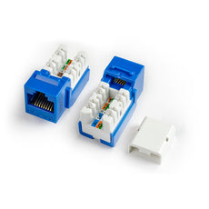 Kjne-8p8c-c5e-90-bk Cat5 Jack Black