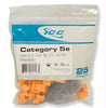 Ic107e5cor - 25pk Cat5 Jack - Orange - ICC-CAT5JKPK-OR - Icc