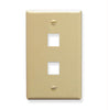 Ic107f02iv - 2port Face Ivory