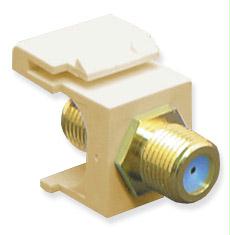 Module- F-type -gold Plated- 3ghz- Ivory