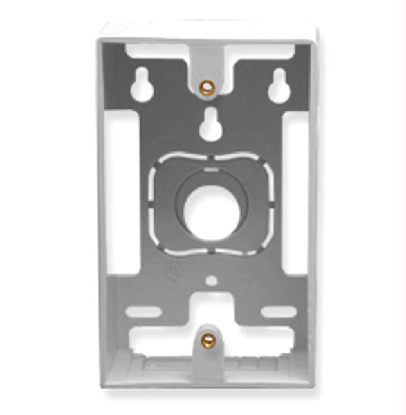 Mounting Box- 1-gang- White – Telecom Creations