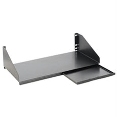 Keyboard Shelf With Sliding Mouse Tray