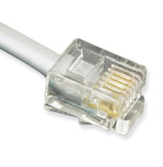 Gclb466014 14' Flat Line Cord 6p4c Sv