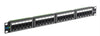 Patch Panel- Cat 6- 24-port- 1 Rms