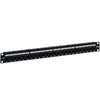 Patch Panel- Cat 6a- 24-port- 1 Rms