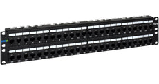 Patch Panel- Cat 6a- 48-port- 2 Rms