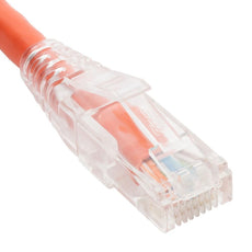 Patch Cord Cat6 Clear Boot 3' Orange