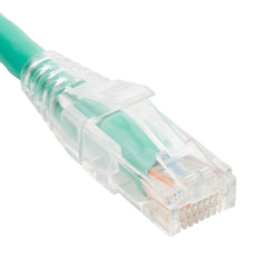 Patch Cord Cat6 Clear Boot 14' Green