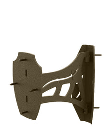 Corner Shoulder Mount Brown