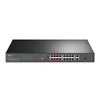 16-port 10/100mbps+2-port Gigabit Switch - TL-SL1218P - Tp Link