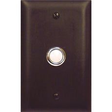 Door Bell Button Panel In Bronze