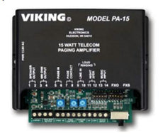 Viking 15 Watt Paging Amplifier And Loud Ringer  VK-PA-15