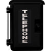 Weatherproof Box Black 9inx12in