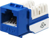 Cat6 Jack Blue 25 Pack