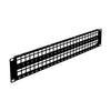 48 Port Blank Patch Panel 2u