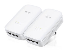 TP-LINK AV1200 3-Port Gigabit Powerline Starter Kit, 1200Mbps Powerline Datarate, Stock# TL-PA8030 KIT