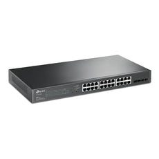 JetStream 28-Port Gigabit/24POE+Smart Switch,  Part#  TL-SG2428P  NEW
