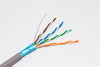 ABA Elite CAT5E Shielded Plenum (CMP) 1000ft, FTP, 24AWG, 350MHz Cable, Part# TSP2404N09GY