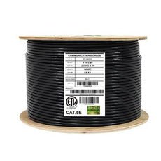 ABA Elite, Cat 5E 350MHz Shielded (STP), Direct Bury, CMX, Solid Cable,1000ft, Part# TSX2404P03