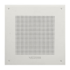 InformaCast  IP Square 8" Speaker Faceplate - One-Way, White, Part# VIP-418A-IC