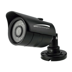 SPECO HD-TVI Day/Night Camera w/12 IR LEDs, 3.6mm Lens, Black Housing, Part# VL62T