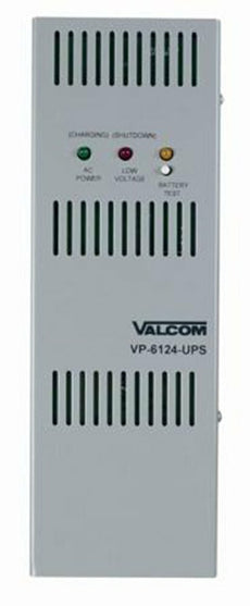 Valcom VP-6124-UPS Battery Back-up Adapter for VP-6124, Part No# VP-6124-UPS